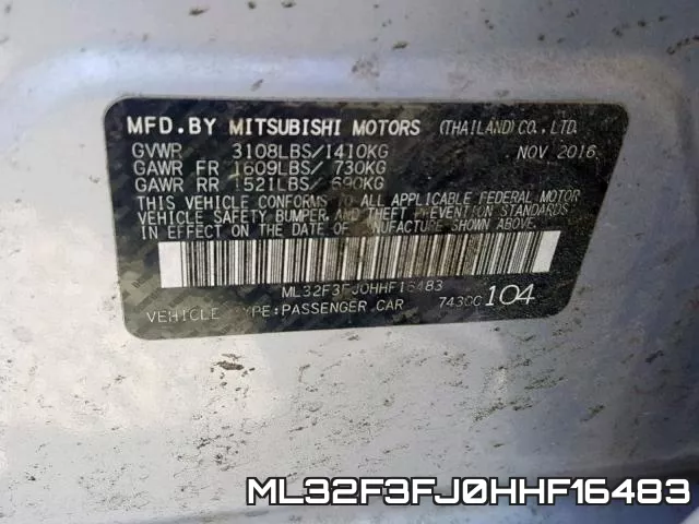 ML32F3FJ0HHF16483