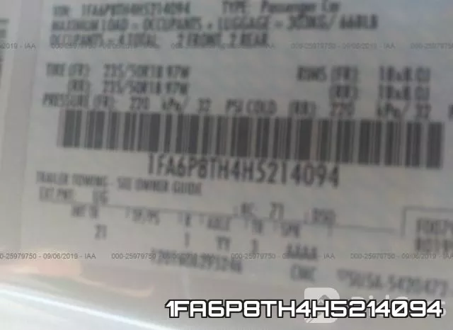 1FA6P8TH4H5214094