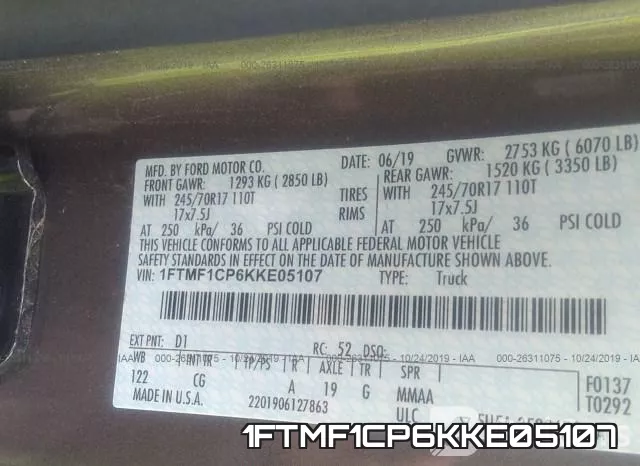 1FTMF1CP6KKE05107