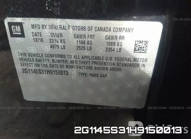 2G1145S31H9150013