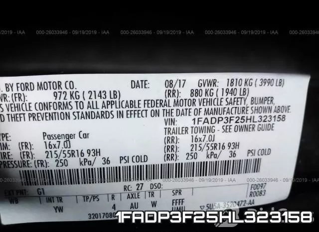 1FADP3F25HL323158