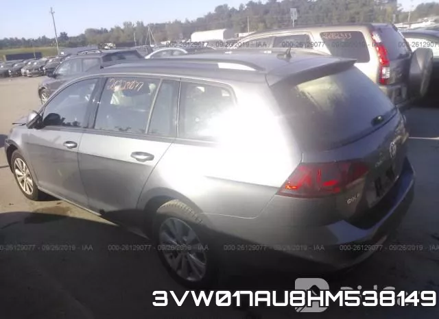 3VW017AU8HM538149