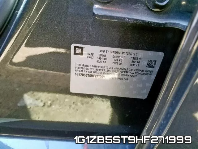 1G1ZB5ST9HF271999