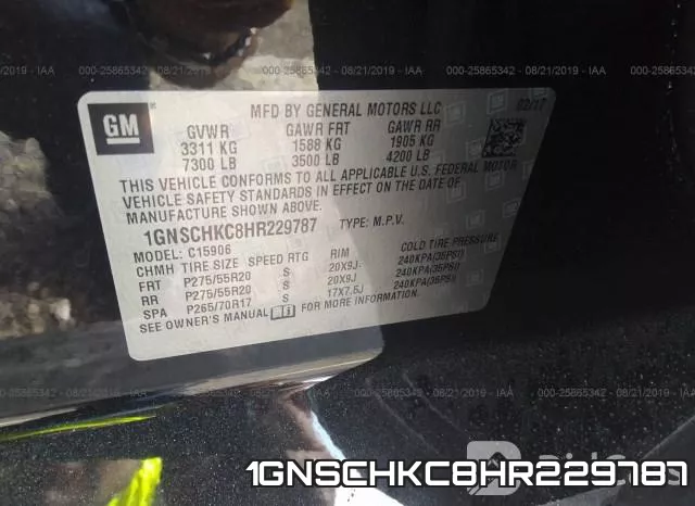1GNSCHKC8HR229787