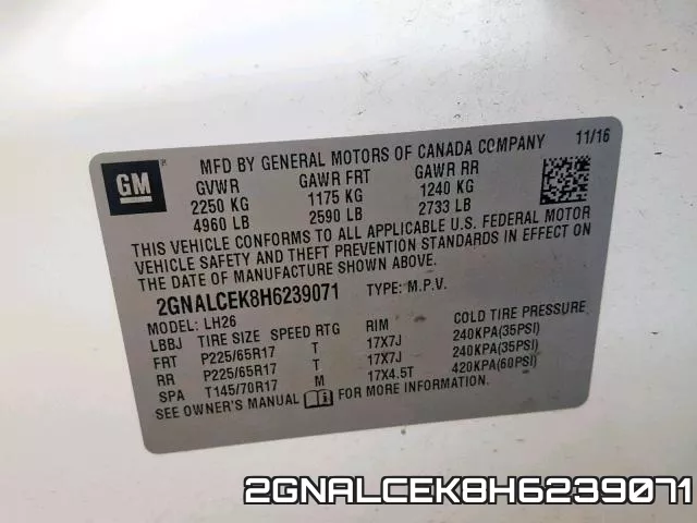 2GNALCEK8H6239071