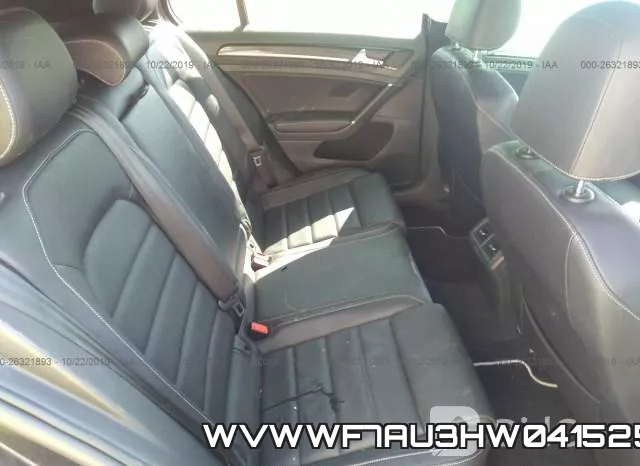 WVWWF7AU3HW041525