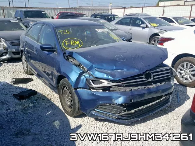 3VW167AJ9HM341261