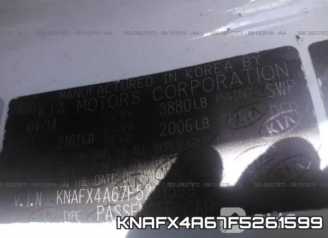KNAFX4A67F5261599