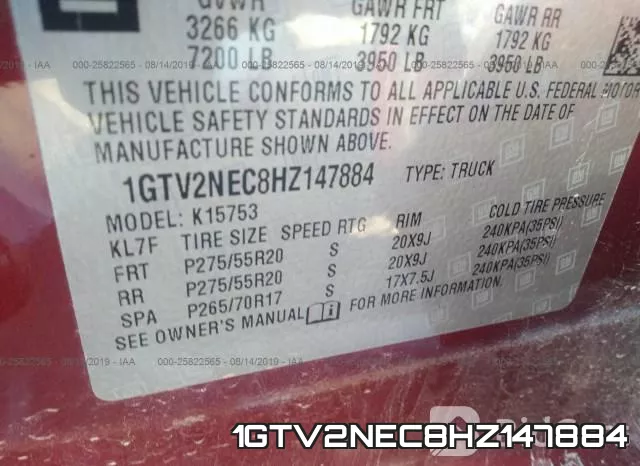 1GTV2NEC8HZ147884