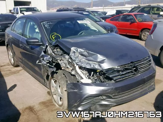 3VW167AJ0HM216763