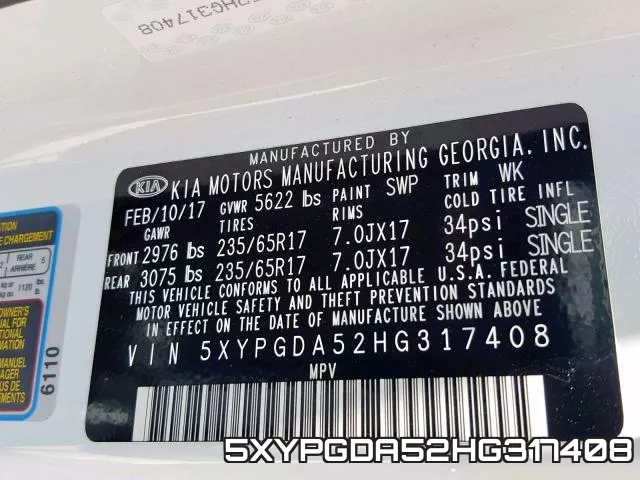 5XYPGDA52HG317408
