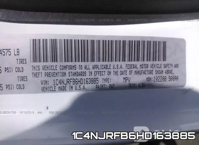 1C4NJRFB6HD163885