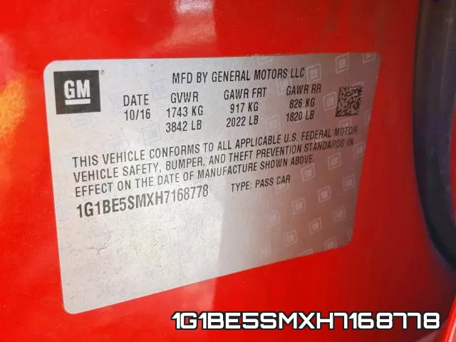 1G1BE5SMXH7168778