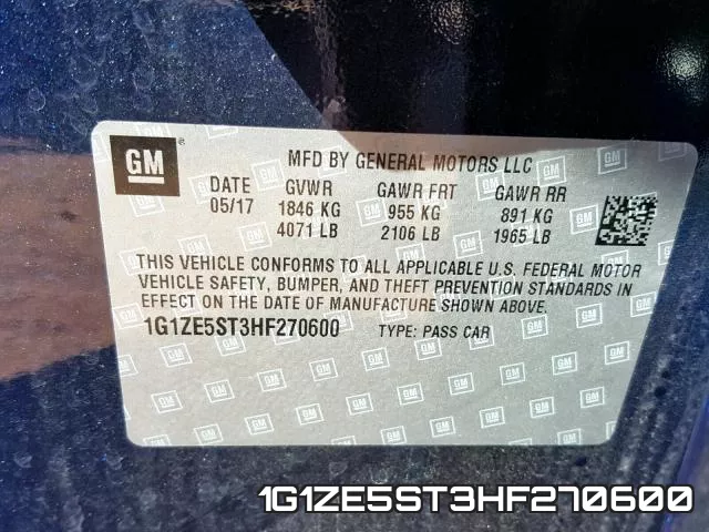 1G1ZE5ST3HF270600