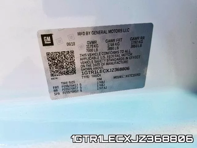 1GTR1LECXJZ368806