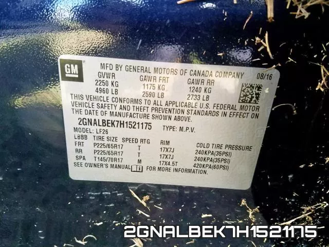 2GNALBEK7H1521175