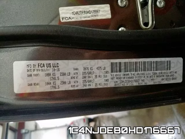 1C4NJDEB0HD176667