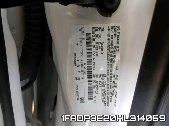 1FADP3E20HL314059