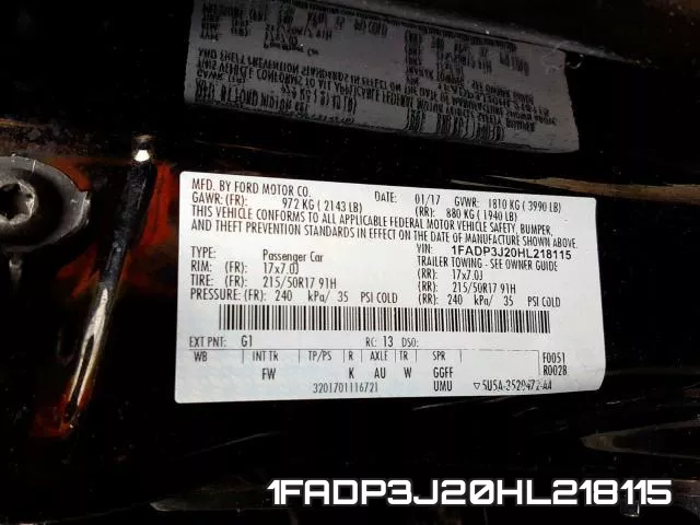 1FADP3J20HL218115