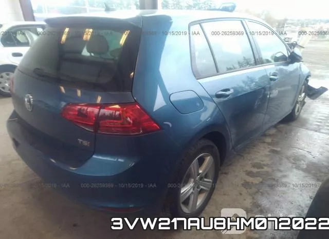 3VW217AU8HM072022