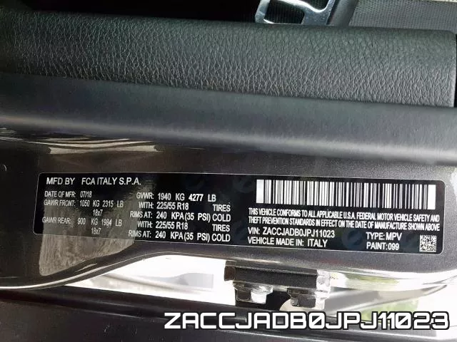 ZACCJADB0JPJ11023