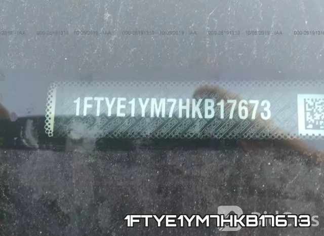 1FTYE1YM7HKB17673
