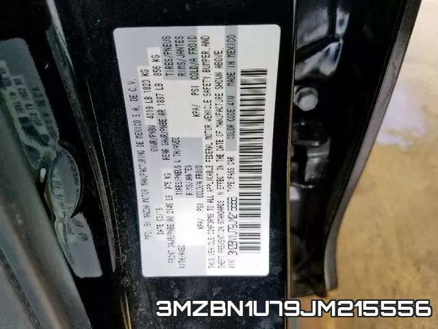 3MZBN1U79JM215556