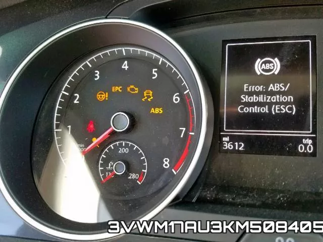 3VWM17AU3KM508405