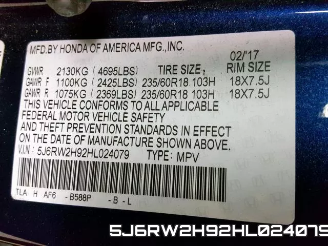 5J6RW2H92HL024079