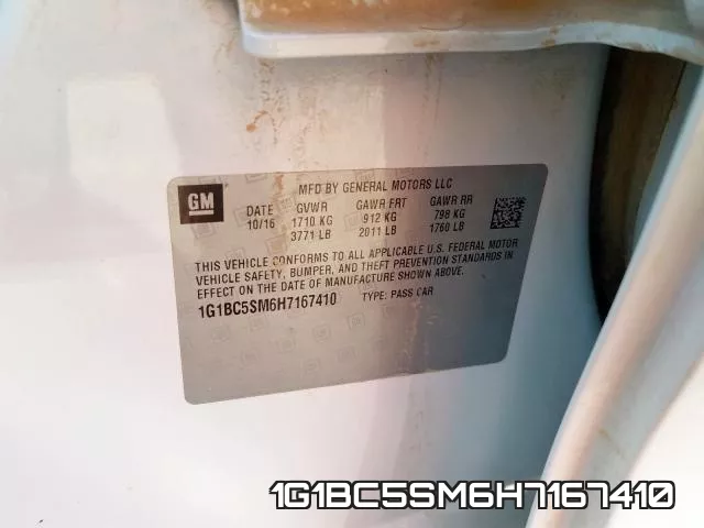 1G1BC5SM6H7167410