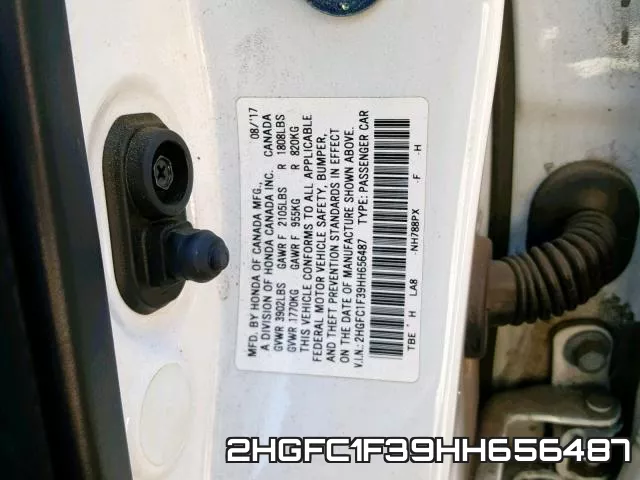 2HGFC1F39HH656487