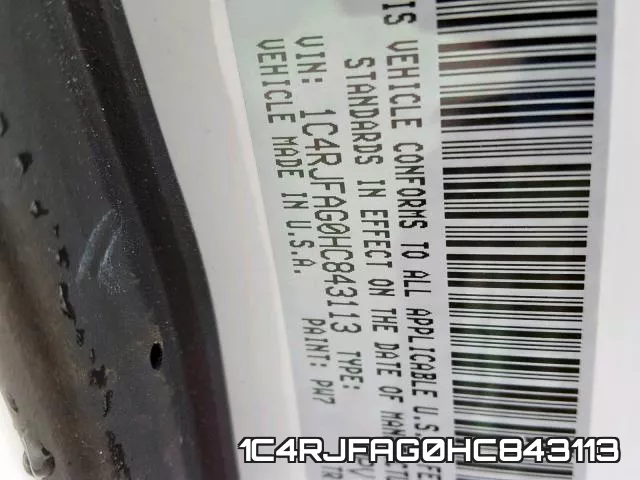 1C4RJFAG0HC843113