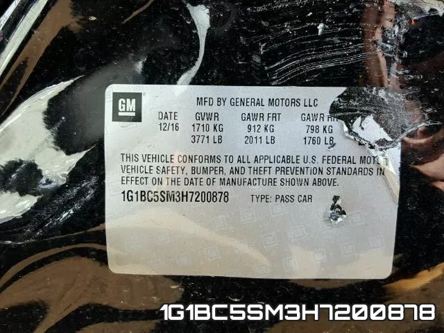 1G1BC5SM3H7200878