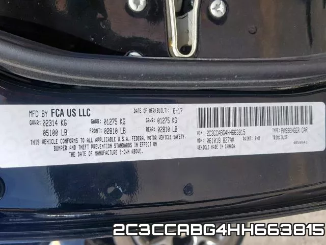 2C3CCABG4HH663815