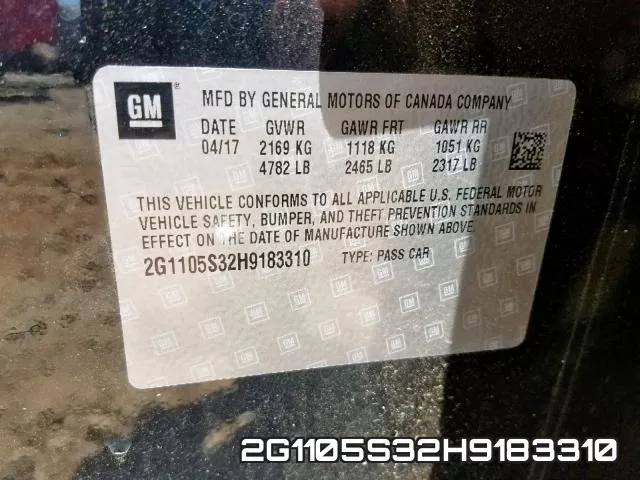 2G1105S32H9183310