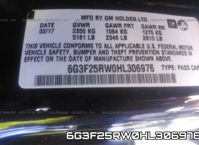 6G3F25RW0HL306976