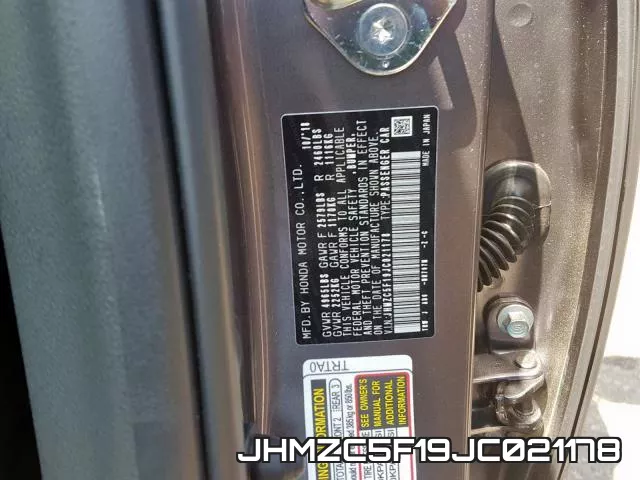 JHMZC5F19JC021178