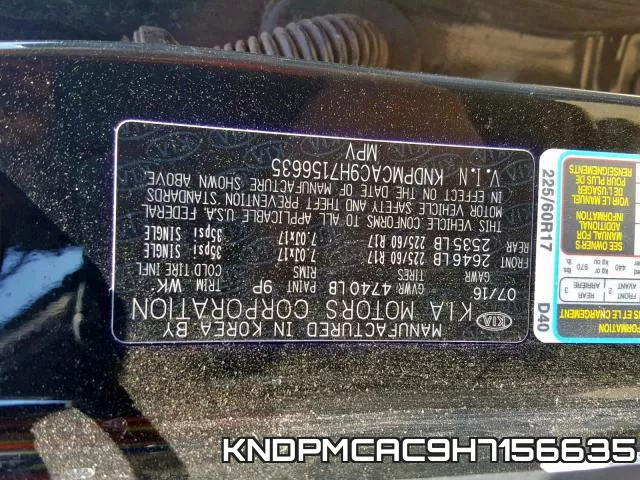 KNDPMCAC9H7156635