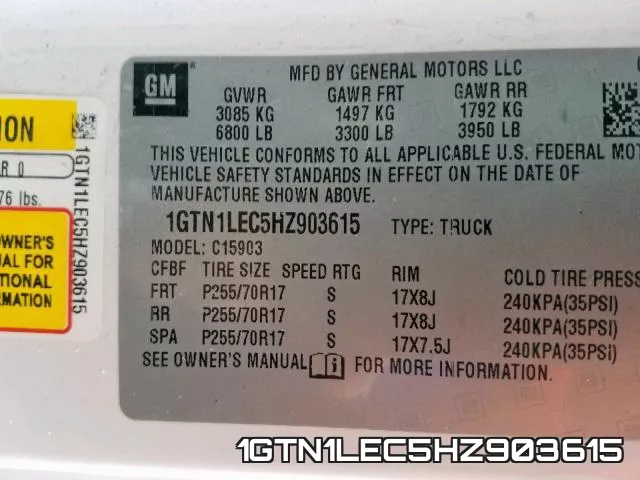 1GTN1LEC5HZ903615