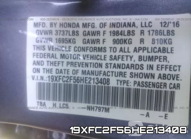 19XFC2F56HE213408