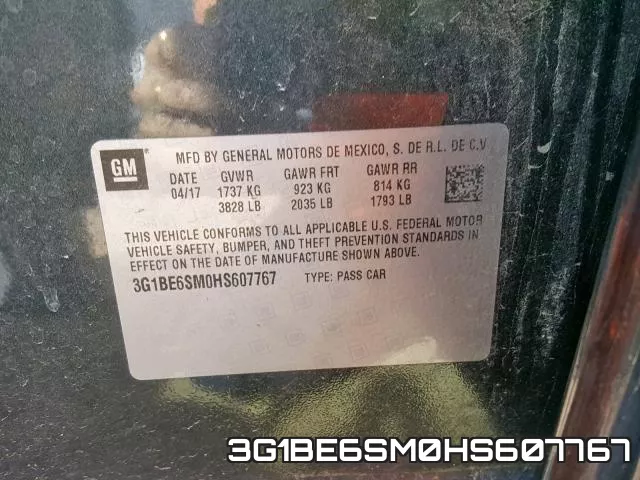 3G1BE6SM0HS607767