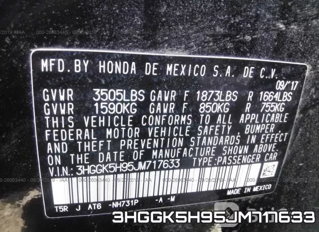 3HGGK5H95JM717633