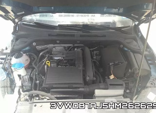 3VWDB7AJ5HM262629