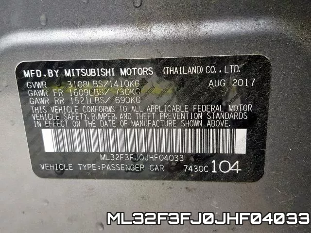 ML32F3FJ0JHF04033