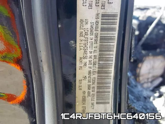 1C4RJFBT6HC640156