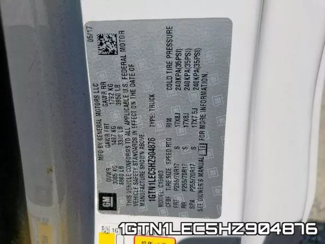 1GTN1LEC5HZ904876
