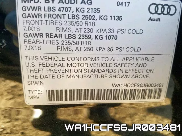 WA1HCCFS6JR003481