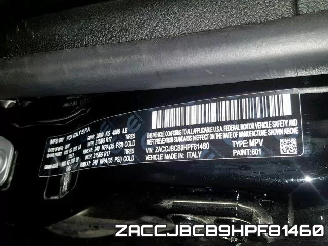 ZACCJBCB9HPF81460