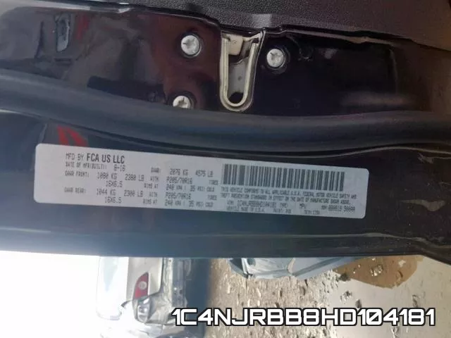 1C4NJRBB8HD104181