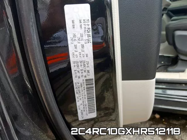 2C4RC1DGXHR512118